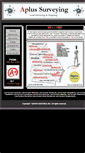 Mobile Screenshot of aplussurveying.com
